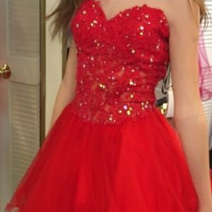 Red dress size 3
